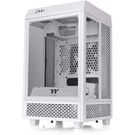 Thermaltake The Tower 100 Snow Edition, weiß, Glasfenster, Mini-ITX (CA-1R3-00S6WN-00)