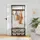 VASAGLE Garderobe Vasagle 32 x 80 x 178,5 cm Braun-Schwarz