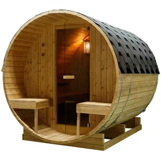 SANOTECHNIK BERGEN inkl. 8 kW Ofen + int. Steuerung