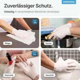 ARNOWA GmbH ARNOMED Nitrilhandschuh WHITE - Größe M