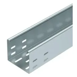 OBO 6061851 Kabelrinne für Fördertechnik 85x100x3000 Stahl bandverzinkt BKRS F 810 FS  - 3 Meter