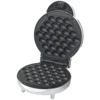 TREBS 99361 Bubble Waffeleisen, Polycarbonate, Silber
