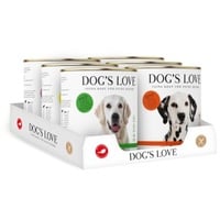 Dog ́s Love Adult 6 x 400 g - Mix (6 Sorten gemischt)