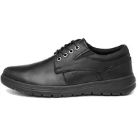 Hush Puppies Herren Triton Schnürschuh Oxford, Schwarz, 46 EU - 46 EU
