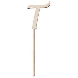 Sallys Cake Topper Buchstaben - aus Holz