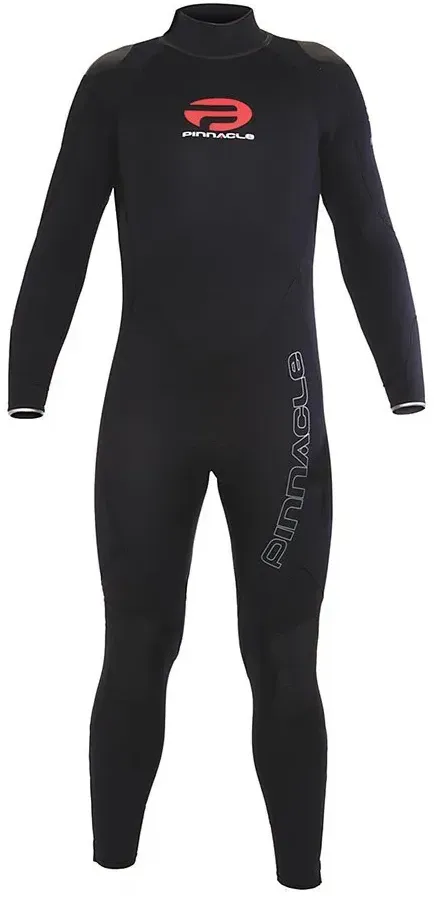 Pinnacle Aquatics Cruiser 5 Mm Back Zip Freitauch-neoprenanzug - Black - ML