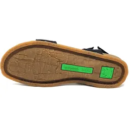 El Naturalista Bequeme Sandalen für Damen, schwarz, 40 EU