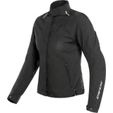 Dainese Laguna Seca 3, D-Dry Damen Motorrad Textiljacke, schwarz, Größe 38