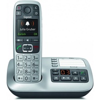 Gigaset E560A international schnurloses Telefon platin Anrufbeantworter DECT NEU