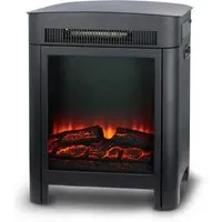 alpina Elektrokamin schwarz Metall B/H/T: ca. 59x41x26 cm ca. 1800 W - schwarz