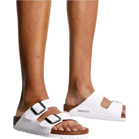 Birkenstock Arizona Birko-Flor schmal weiß 41