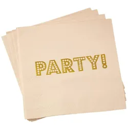 Pastel Perfection | 20 Servietten Party rosa gold