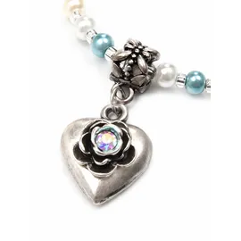 Allgäu Rebell Collier Marisa Weiß / Glas