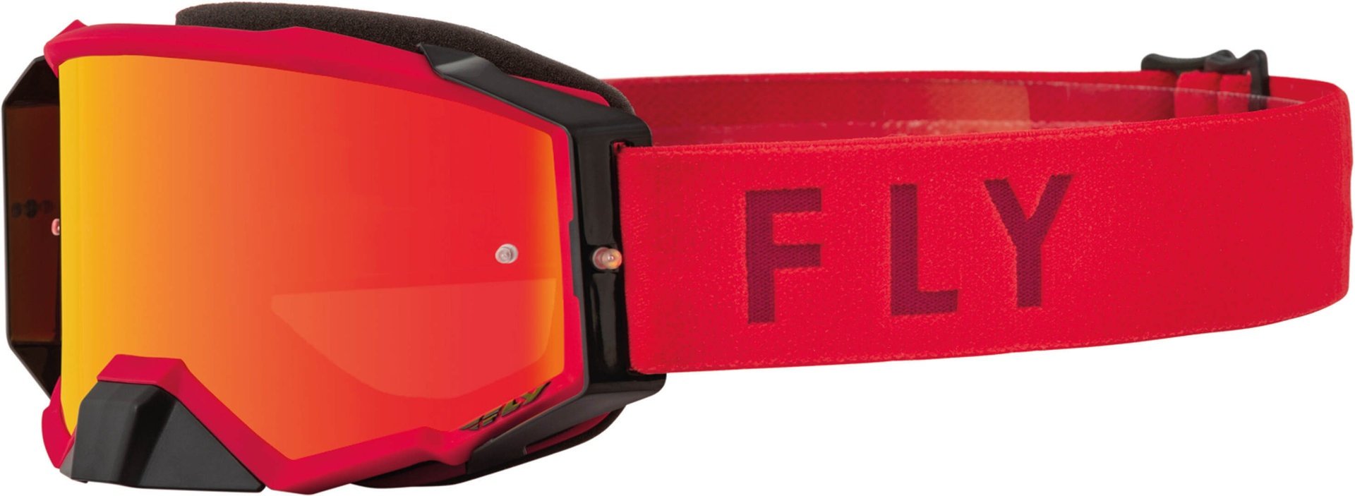Fly Racing Zone Pro Motorcrossbril, rood