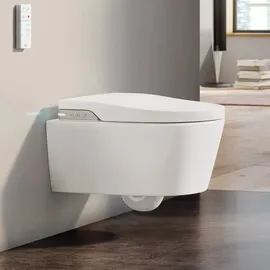 Roca Inspira Wand-Dusch-WC mit Absenkautomatik Weiß