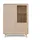 Finori Highboard Bali 101,4 x 139 x 40 cm Braun