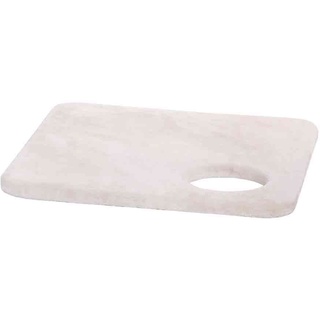 Nobby STARSYSTEM Platte "DE LUXE" mit Loch beige 58 x 58 x 2 cm