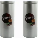 SENSEO Premium Paddose für 18 KAFFEEPADS neues Design Dose Pad 2er Pack