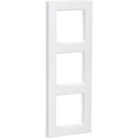 Jung A5583BFWW Rahmen A550, dreifach, Weiß, Alpin, Thermoplastisch