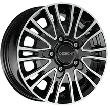 Dezent KE 7,0 x 17 5 x 112 ET51 Schwarz Poliert