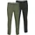 JACK & JONES Marco Dave Akm Hosen 2 Einheiten Black / Pack Dusty Olive 31 32