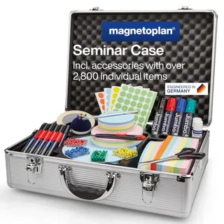 Magnetoplan Moderationskoffer 2.800 Teile
