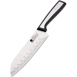 Masterpro - Scharfes 17,5 cm langes Santokumesser aus Edelstahl