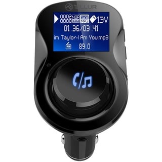 Tellur FMT-B3 Bluetooth FM Transmitter Schwarz