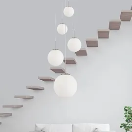 Steinhauer Bollique 5-flg. 60 cm rund / grau/weiß