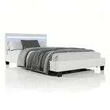 Polsterbett Paris - Weiß