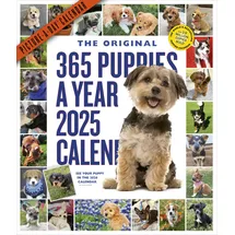 Workman Calendars 365 Puppies-A-Year Picture-A-Day® Wall Calendar 2025