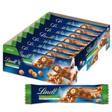 Lindt Schokoriegel Nuss Deluxe Haselnuss Milch, 630g, je 35g, 18 Riegel