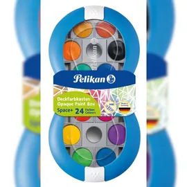 Pelikan Deckfarbkasten Space+ 24 St. blau