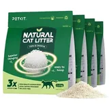 Petkit Natural Cat Litter Katzenstreu 4 Stück Weiß