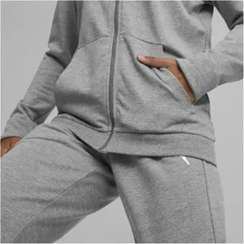 Puma teamGOAL Casuals Hooded Jacket Wmn" Medium Gray heather/puma white M