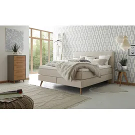 Hasena Boxspringbett »Costa«, beige