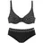 LASCANA Bügel-Bikini Damen Schwarz/Weiß 36 Cup G