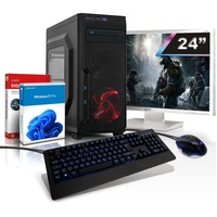 Komplett PC i7 GTX Gaming Computer mit 3 Jahren Garantie! | i7 3770 8-Threads, 3.9 GHz | 16GB | 512 GB SSD | Geforce GTX 1650 4GB GDDR6 | 24-Zoll Acer | WLAN | DVD | Windows 11| #7202