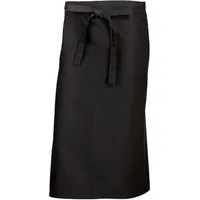 BP 1911-400-32-100/75 Bistroschürze kurz (Breite: 100 cm), 100 cm breit x 75 cm lang, 215,00 g/m2 Stoffmischung, schwarz