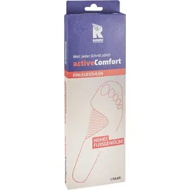 ruNNex Einlegesohlen 5408 activeComfort High 40 Rot/Schwarz