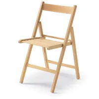 BigBuy Klappstuhl Holz natur 79x42,5x47,5cm 73799