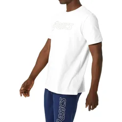 Asics Logo Ss Tee WEISS M