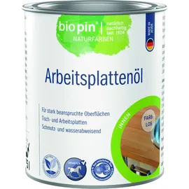 Biopin Arbeitsplatten-Hartöl Transparent 0,75 l