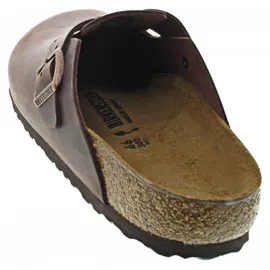 Birkenstock Boston Nubukleder geölt schmal habana 45
