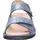 Finn Comfort Damen Sandale, blau(jeans), Gr. 36 - Blau - 36