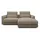 tenksom Ecksofa TENKSOM "Polsterecke, L-Form, Eckcouch, mit Federkern, inkl. Kissen", beige, B:225cm H:68cm T:171cm, Sofas, Ecksofa, legerer Sitzkomfort zum Entspannen und Verweilen