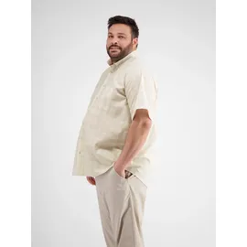 Lerros Kariertes Kurzarmhemd Weiß 5XL