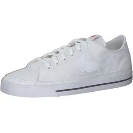Nike Court Legacy Canvas Herren White/Black/White 46