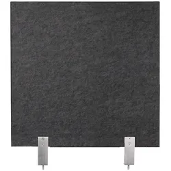 Schreibtisch-Set desktopz Klemme Farbe: anthrazit, Größe: 50x50x2,5cm