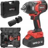 Yato Akku Schlagschrauber 18V, 1200Nm, 1/2" (1xAkku 4Ah+Ladegerät)